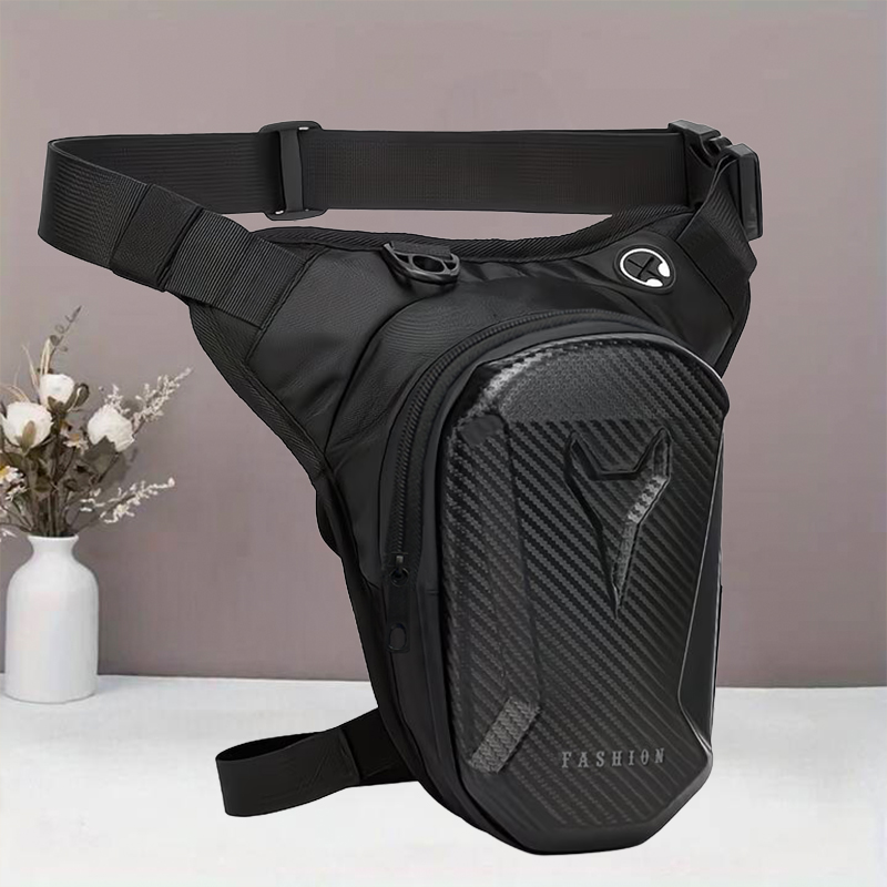 Motorcycle Gear Backpack - กระเป๋าใส่ของสำหรับใส่ที่ขาสำหรับมอเตอร์ไซค์ แบบแข็งแรง กันน้ำ กระเป๋าคาดเอวสำหรับใส่ของขณะขับขี่มอเตอร์ไซค์ ดีไซน์ทันสมัย เหมาะสำหรับทั้งผู้ชายและผู้หญิง