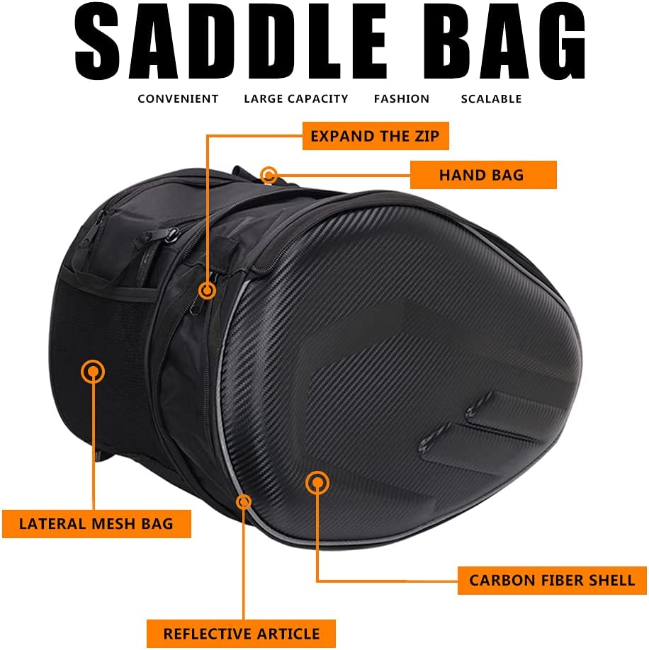 กระเป๋าข้างมอเตอร์ไซค์แบบสากล  - Motorcycle Gear Backpack บทวิจารณ์และราคา