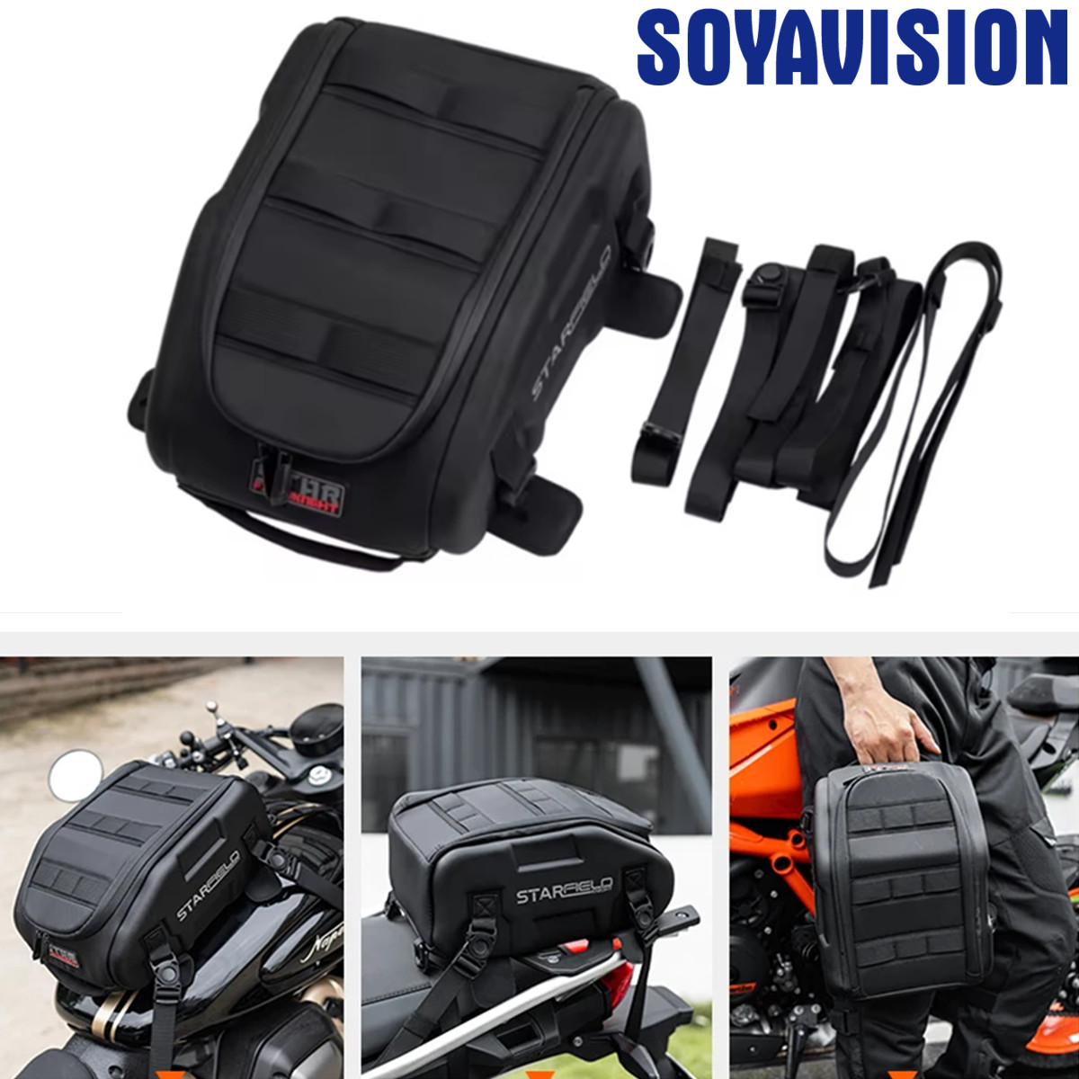 กระเป๋าติดถังน้ำมันด้านหน้ามอเ - Motorcycle Gear Companies บทวิจารณ์และราคา