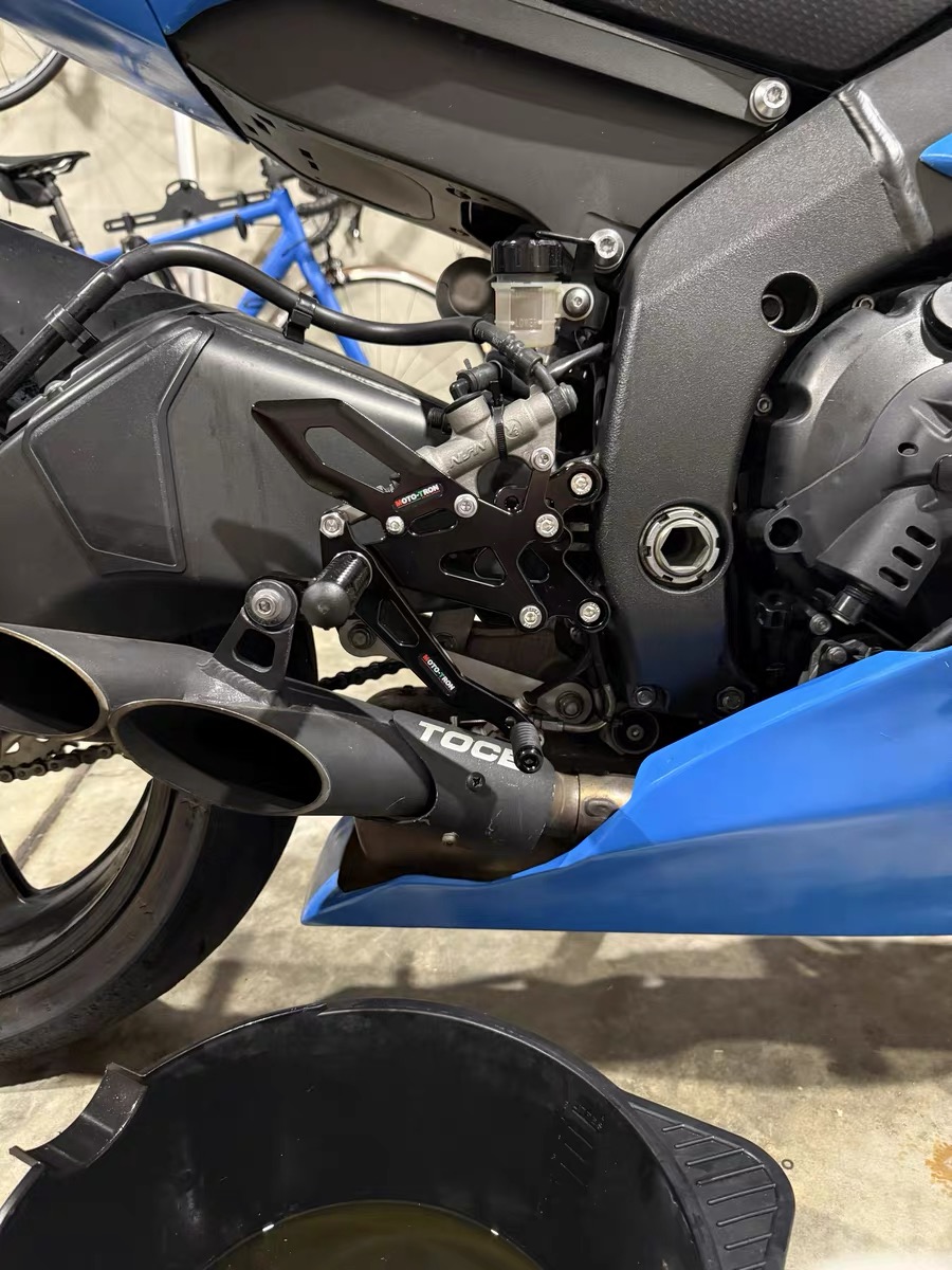 ชุดพักเท้าหลังแบบปรับได้ CNC ส - Motorcycle Gear Lever Extender บทวิจารณ์และราคา