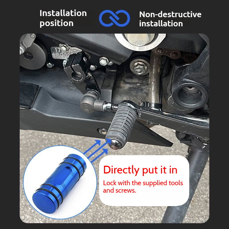 อะไหล่คุณภาพสูงสำหรับรถมอเตอร์ - Motorcycle Gear Lever Extender บทวิจารณ์และราคา